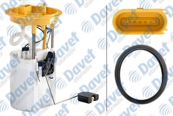 HELLA 8TF358106-461 Yakit Modul Ve Samandirasi Vw Passat 11-15 Cc 12-17